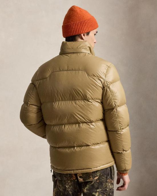 폴로 랄프로렌 고햄 글로시 다운 자켓 710968281501 CAMEL GLOSSY - POLO RALPH LAUREN