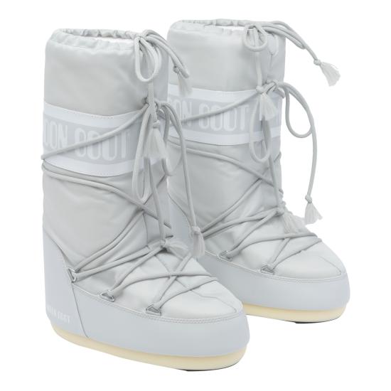 26FW 문부츠 아이콘 나일론 부츠 1400440 H003 GREY - MOON BOOT