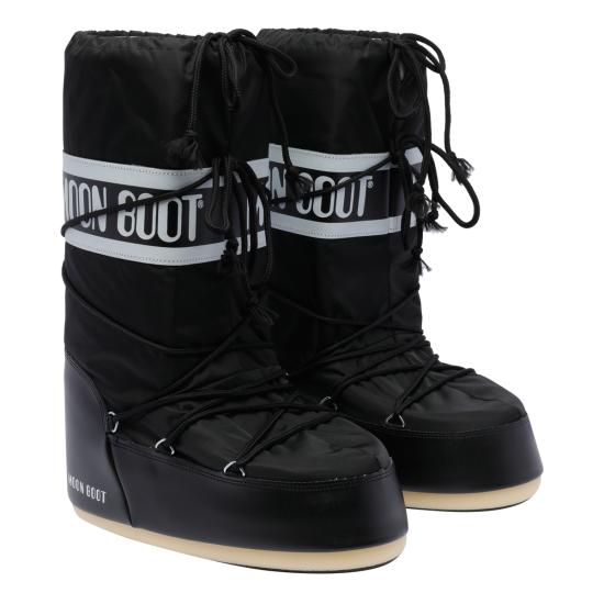 26FW 문부츠 아이콘 나일론 부츠 1400440 N001 BLACK - MOON BOOT