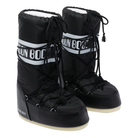 26FW 문부츠 아이콘 나일론 부츠 1400440 N001 BLACK - MOON BOOT