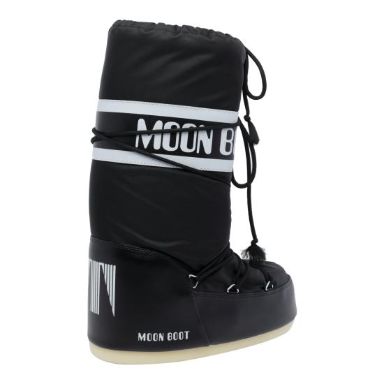 26FW 문부츠 아이콘 나일론 부츠 1400440 N001 BLACK - MOON BOOT