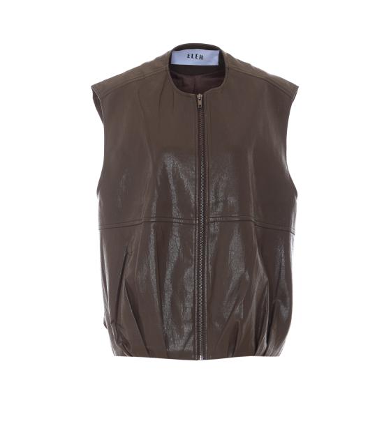 26FW 엘레 베스트 0167 FANGO BROWN