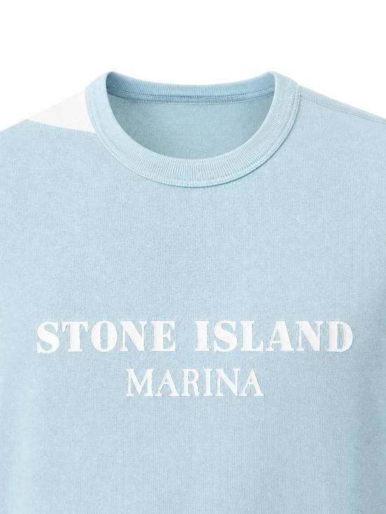 26SS 스톤 아일랜드 반팔 티셔츠 L1S152100018 S0X16V004A POWDER BLUE - STONE ISLAND