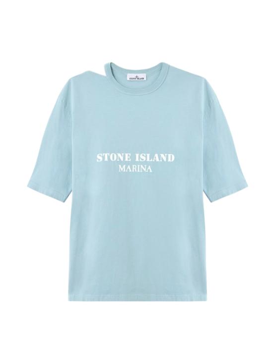 26SS 스톤 아일랜드 반팔 티셔츠 L1S152100018 S0X16V004A POWDER BLUE