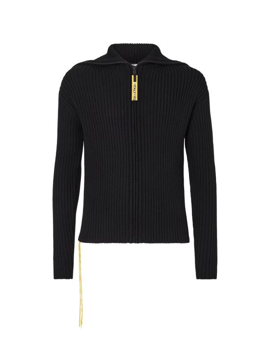 26FW 펜디 집업 니트 FZC183 B1Q9F0QA1 BLACK