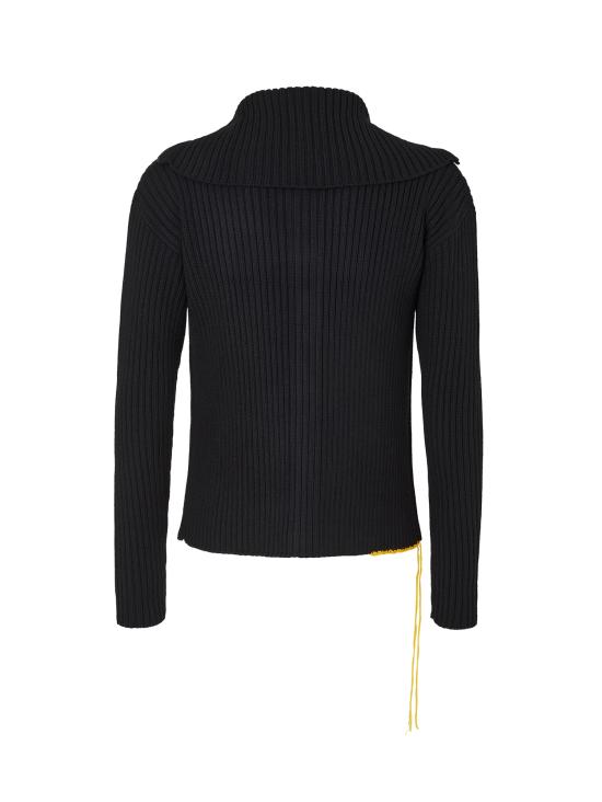 26FW 펜디 집업 니트 FZC183 B1Q9F0QA1 BLACK - FENDI