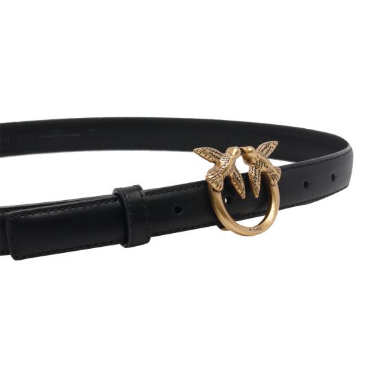 26FW 핑코 벨트 100143 A0F1Z99Q BLACK - PINKO