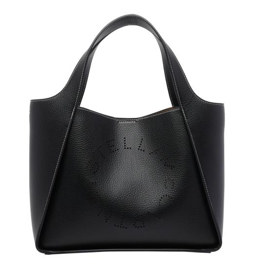 26FW 스텔라 맥카트니 로고 크로스바디 토트백 513860 WP00571000 BLACK
