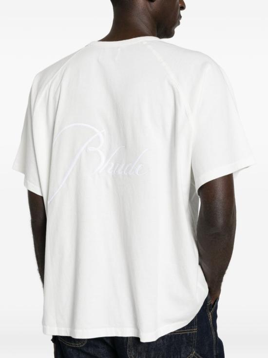 26FW 루드 반팔 티셔츠 RHFW26TT19012 6020 BIANCO - RHUDE
