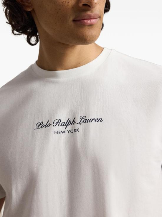 26FW 폴로 랄프로렌 반팔 티셔츠 710B26090 001 WHITE - POLO RALPH LAUREN
