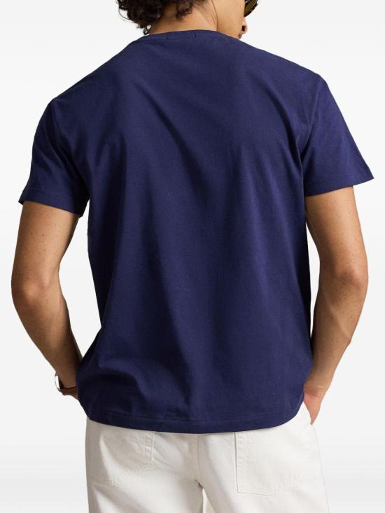26FW 폴로 랄프로렌 반팔 티셔츠 710B26090 003 BLUE - POLO RALPH LAUREN