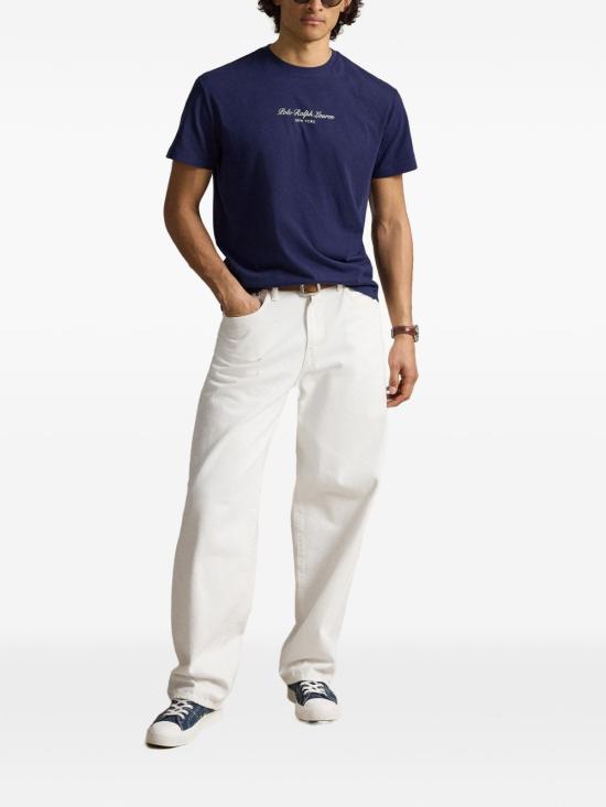26FW 폴로 랄프로렌 반팔 티셔츠 710B26090 003 BLUE - POLO RALPH LAUREN