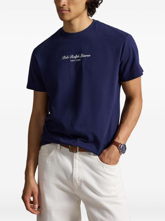 26FW 폴로 랄프로렌 반팔 티셔츠 710B26090 003 BLUE - POLO RALPH LAUREN