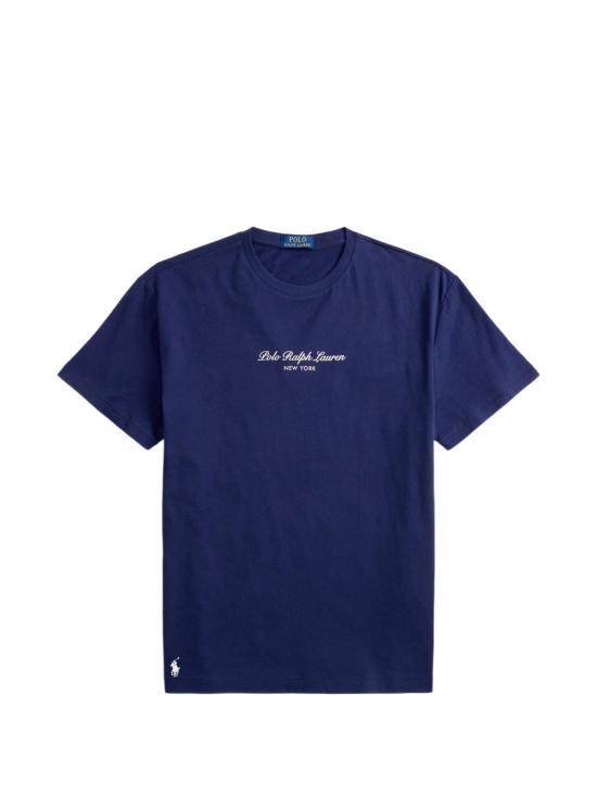 26FW 폴로 랄프로렌 반팔 티셔츠 710B26090 003 BLUE