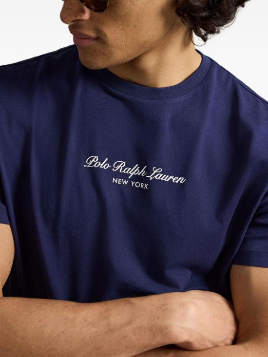 26FW 폴로 랄프로렌 반팔 티셔츠 710B26090 003 BLUE - POLO RALPH LAUREN