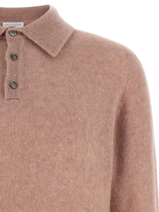 26FW 로베르토 콜리나 폴로 티셔츠 263MYB3200430 Pink - ROBERTO COLLINA