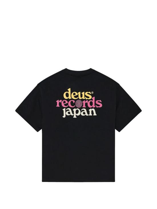 26FW 데우스 반팔 티셔츠 D263UTS136 BLACK NERO - DEUS