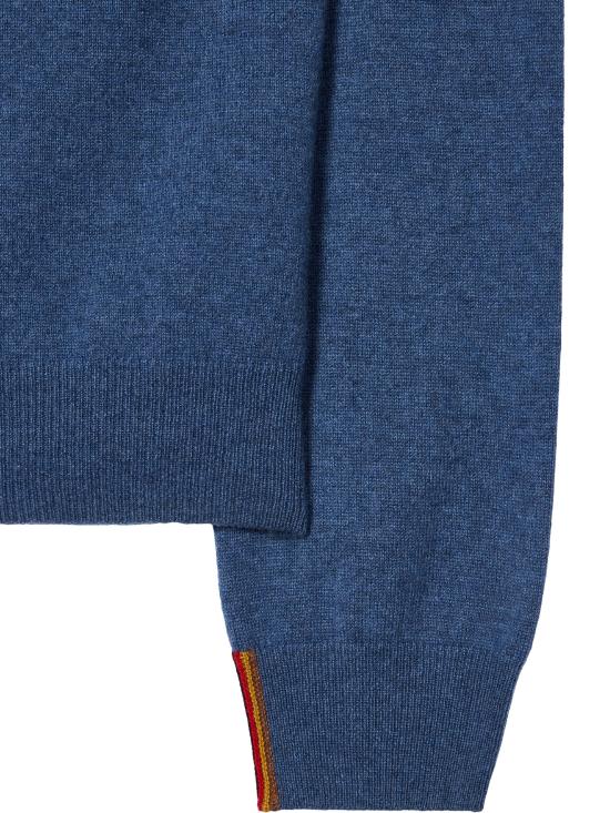 26FW 폴 스미스 집업 니트 M1RA007 W02497044 LIGHT BLUE - PAUL SMITH