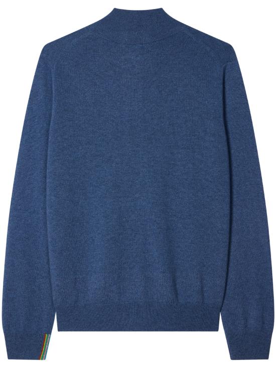 26FW 폴 스미스 집업 니트 M1RA007 W02497044 LIGHT BLUE - PAUL SMITH
