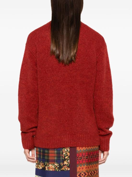 26FW 드리스 반 노튼 가디건 011204 4709360 RED - DRIES VAN NOTEN