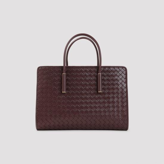 26FW 보테가베네타 스몰 바바라 토트 백 875932 V5KD0 6149 DEEP MAHOGANY - BOTTEGA VENETA
