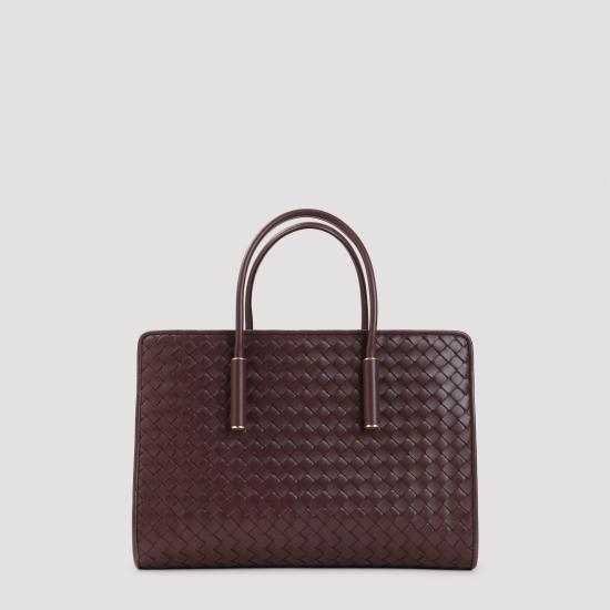 26FW 보테가베네타 스몰 바바라 토트 백 875932 V5KD0 6149 DEEP MAHOGANY