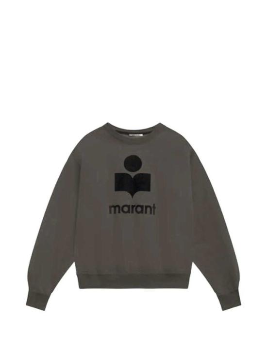 26FW 이자벨마랑 미코이 로고 스웨트 셔츠 SW0029HAB1M18H GYAN GREY ANTHRACITE