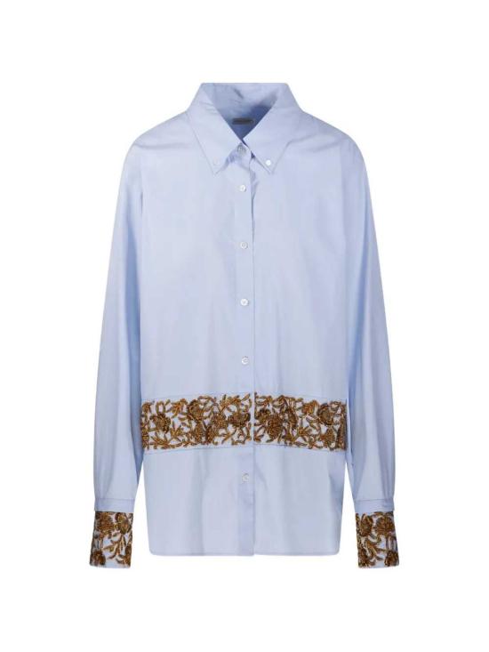 26FW 드리스 반 노튼 블라우스/셔츠 2620107404314 LIGHT BLUE 514