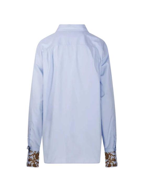 26FW 드리스 반 노튼 블라우스/셔츠 2620107404314 LIGHT BLUE 514 - DRIES VAN NOTEN