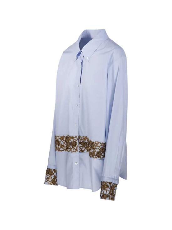 26FW 드리스 반 노튼 블라우스/셔츠 2620107404314 LIGHT BLUE 514 - DRIES VAN NOTEN