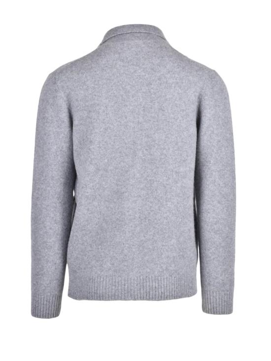 25FW Officina Filati 자켓 지퍼 여밈과 클래식 칼라가 있는 니트 재킷 - OTHER BRANDS