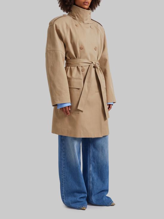 26FW 더프랭키샵 트렌치 코트 TRFS22698206 BEIGE - THE FRANKIE SHOP