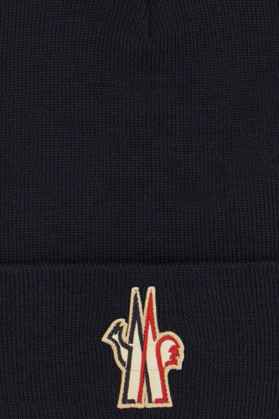 26FW 몽클레어 이어플랩 캡 3B0001309974 778 Blue - MONCLER
