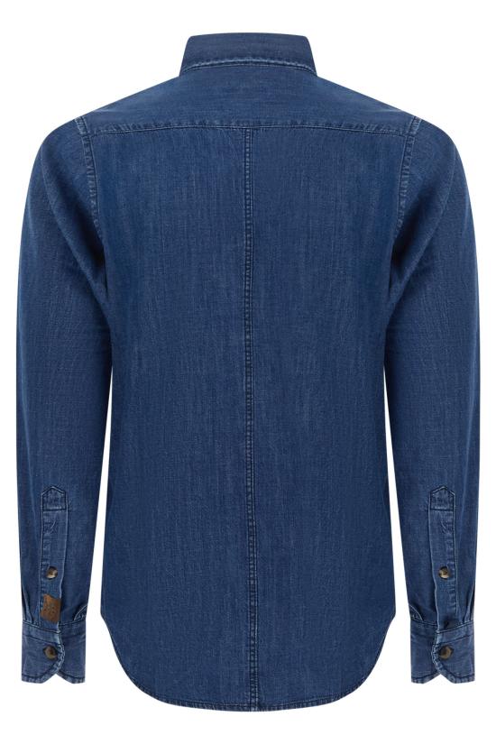26FW 야콥코헨 데님 셔츠 UMC0011008T9734S1 200D MEDIUM BLUE - JACOB COHËN