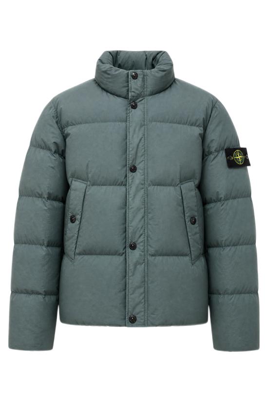 26FW 스톤 아일랜드 크링클 랩스 NY 다운 자켓 S154100109S0A23 V005T OCEAN GREEN
