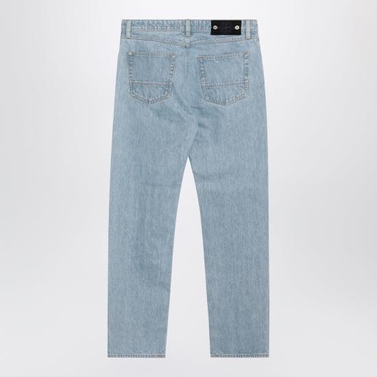 26FW 스톤 아일랜드 레귤러 스트레이트 핏 파이브 포켓 진 S14J100005S0J33 Blue - STONE ISLAND