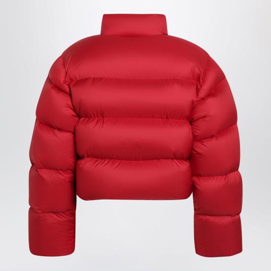 26FW 구찌 하이넥 크롭 패딩 재킷 A00917ZAVMJ Red - GUCCI