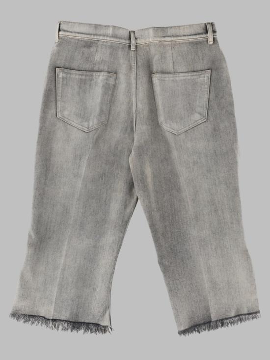 26FW 릭 오웬스 BOLAN 컷오프 진 RR02F4303 DMK59 GREY - RICK OWENS