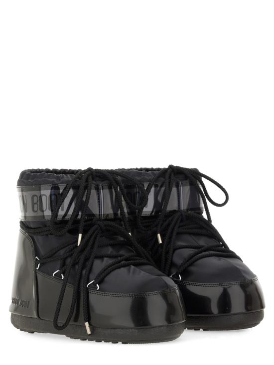 26FW 문부츠 아이콘 나일론 로우 부츠 80D1409350 N001 BLACK - MOON BOOT