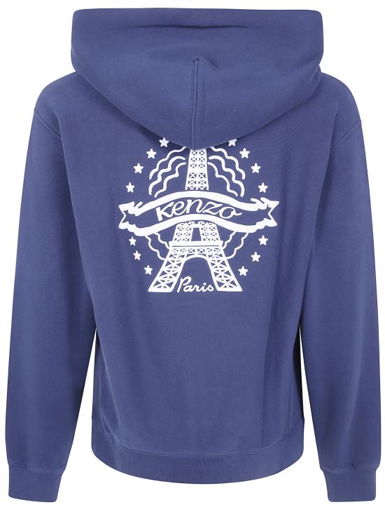 26FW 겐조 긴팔 티셔츠 FG65HO2744MJ 79 BLUE - KENZO