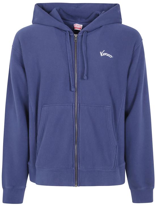 26FW 겐조 긴팔 티셔츠 FG65HO2744MJ 79 BLUE