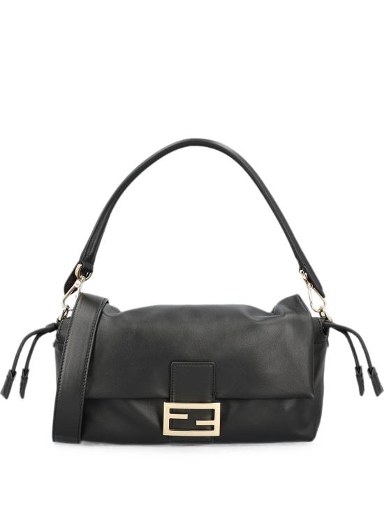 26FW 펜디 바게트 소프트 미디엄 백 8BR856 B1ZKF0QA1 BLACK