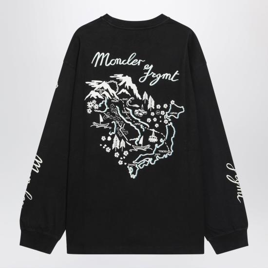 26FW 몽클레어 프래그먼트 탑 8D0000189AZI Black - MONCLER FRAGMENT
