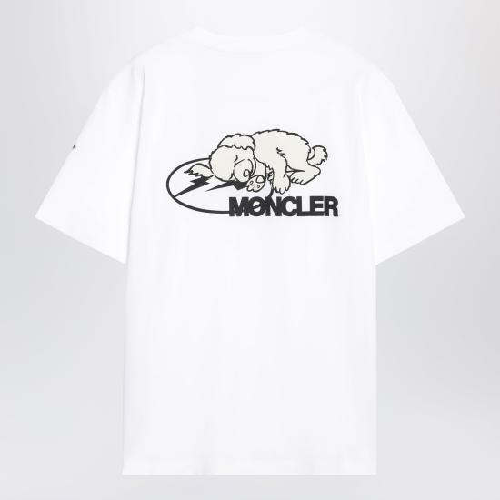 26FW 몽클레어 프래그먼트 탑 8C0000289AZI White - MONCLER FRAGMENT