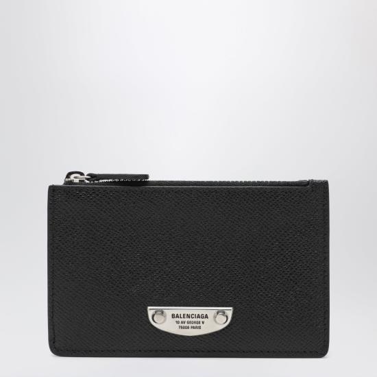 26FW 발렌시아가 르 시티 업타운 롱 코인 카드 홀더 A007212ACS2 Black