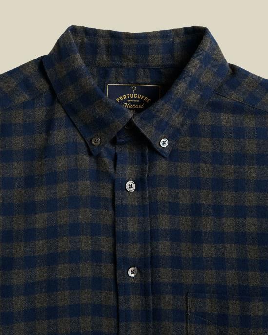  포르투기스플란넬 셔츠 포르투갈 플란넬 아퀼라 긴팔 - PORTUGUESE FLANNEL