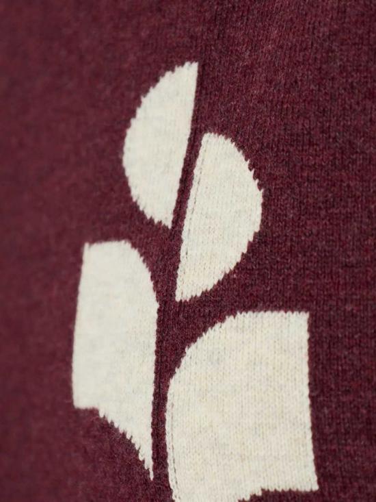 26FW 이자벨마랑에뚜왈 마리산스 코튼 스웨터 PU0053FAA1X05E 80BY BURGUNDY - ISABEL MARANT ETOILE