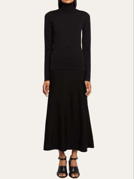 26FW 가브리엘라허스트 긴팔 티셔츠 X009299 A003BLACK - GABRIELA HEARST