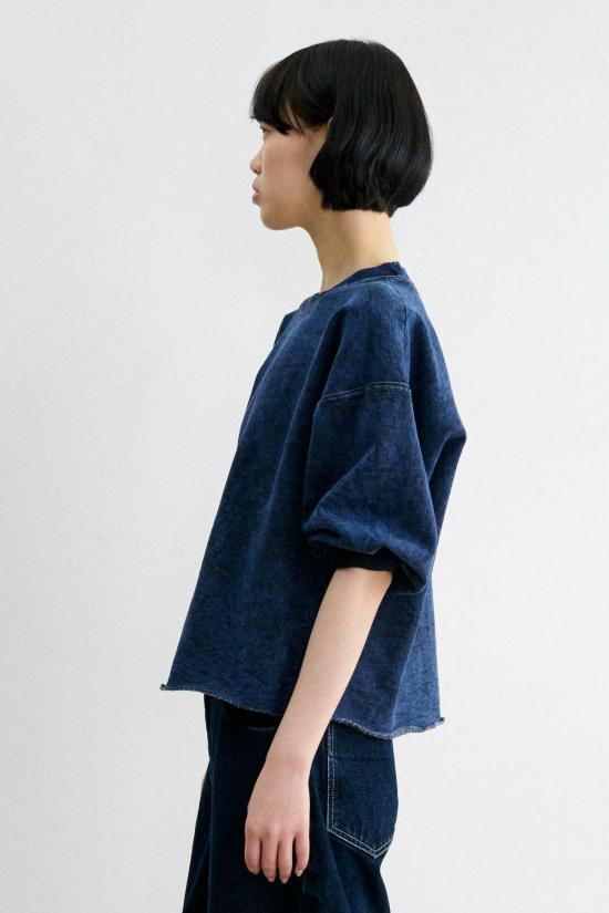  레이첼 코미 스웨터 폰드 스웨트셔츠 인디고 - RACHEL COMEY