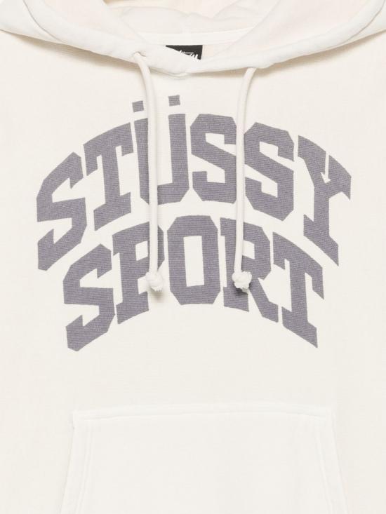 26FW 스투시 후드 티셔츠 1925217 1207 WHITE - STUSSY